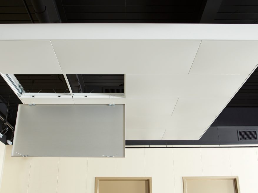 Celebration™ Torsion Spring Specialty Metal Ceiling Panels USG